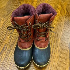 Sorel Simpac II Red Lace Up Boot 7.5